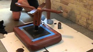 Redyeing Your Leather Furniture [upl. by Cyprian349]