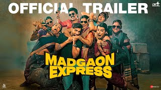 Madgaon Express  Official Trailer  Divyenndu  Pratik Gandhi  Avinash Tiwary  Nora Fatehi [upl. by Enneirdna]