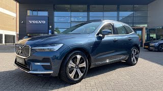 Volvo XC60 Recharge  ❗️Model 2024 ❗️ Plus Bright  723 Denim Blue Pearl  UA00 Blond Leather [upl. by Uhp322]