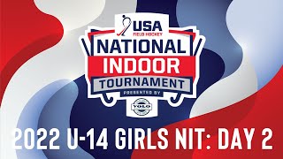 2022 U14 Girls National Indoor Tournament Day 2 Saturday February 19 [upl. by Catha542]