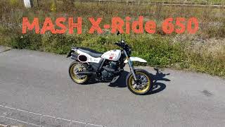 Mash XRide 650 in Weiß oder Schwarz [upl. by Ahsenet]