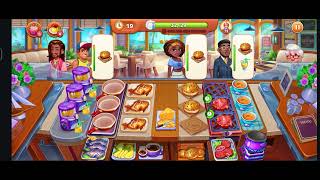 Cooking Madness Game Level 38 To 40 complete and 3 Star ⭐ in the game🐟🍔🔥 [upl. by Herbst580]