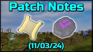 Patch Notes RotS amp Clues 110324 [upl. by Otrebor539]