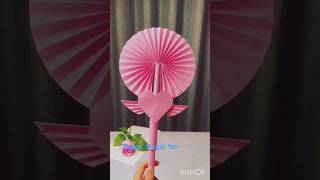 Magic Paper fan making👌 shortsfeed shortfeed diy diycrafts papercraft toys shorts short [upl. by Lotson]