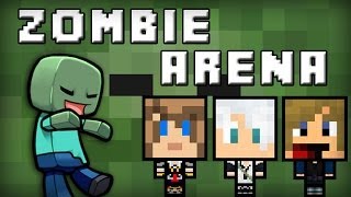 Minecraft  Détente sur Zombie Arena avec Xef et Ectalite [upl. by Milena]