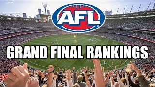 Ranking EVERY AFL Grand Final Since 2000 from WORST to BEST [upl. by Ivetts]