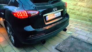 2008 Infiniti EX35 Straight Pipedmuffler deleted [upl. by Davy]