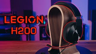 Lenovo Legion H200 Gaming Headset Review  A Surprise [upl. by Epner976]