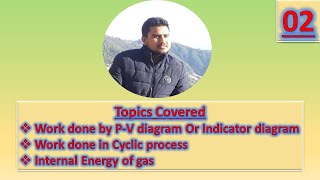 Work done in cyclic process and Internal energy of gas Grade 12 NEB [upl. by Josler]