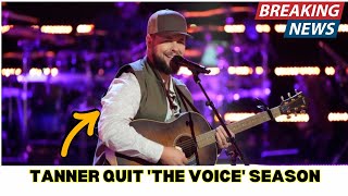 Why Tanner Frick Quit The Voice Season 26 [upl. by Onileba]