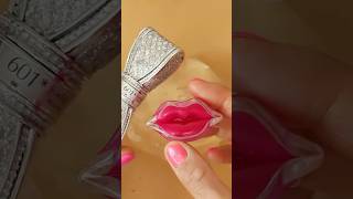 asmr pipingbagsslime satisfying oddlysatisfying pipingbags relaxingslime lips love red [upl. by Yerot]