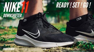 Nike Downshifter 11 Men’s Running Shoes Unboxing amp Review Downshifter 10 Vs 11 Which one is good [upl. by Akeihsat]