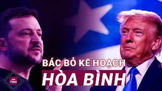 Tổng thống Ukraine quotdội gáo nước lạnhquot vào kế hoạch hòa bình của ông Donald Trump  VTC Now [upl. by Nosahc728]