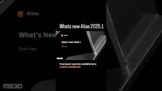 Download Alias 20251 1 Year License FREE Basic Tutorials now at learnms3dnet AutodeskAlias [upl. by Labana]