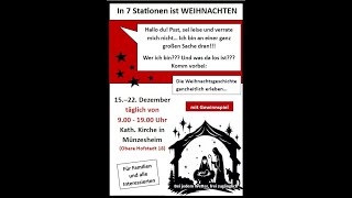 quotIn 7 Stationen ist Weihnachtenquot Station 5 [upl. by Tenner]