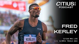 Fred Kerleys Big Bet On Himself Pays Off Qualifies For Paris Olympics In 100 Meters [upl. by Renie]