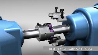 ROTEX® 38 SH flexible jaw couplings  KTR Systems [upl. by Shep637]