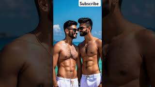 Gay men  Gay Boys  Gay Romance bromance shorts gaycation [upl. by Llenrrad]