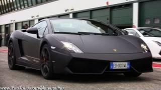 Matte Black Lamborghini LP5704 Superleggera [upl. by Madaras]