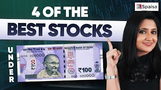 Top 4 Stocks to Buy under Rs100  Stocks to Buy Now [upl. by Ahsieki]