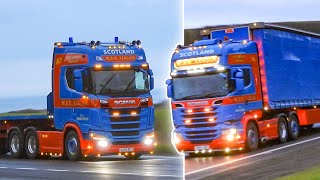 Truck Spotting on the A1 Scotland  13 [upl. by Anna-Diana945]