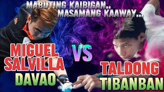 Miguel quotTHE MINERALquot Salvilla 🆚 TALDONG TIBANBAN 🎱10BALLSPAREHAS 🎱OCT 11 2023 🎱BET55K🎱TAGUM CITY [upl. by Salangi]