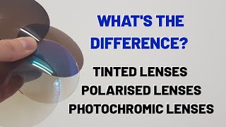 Difference between Polarized Tinted and Photochromic Lenses  Transitions Lenses [upl. by Ahsiryt]