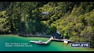 Bay Of Many Coves Queen Charlotte Sound 4K [upl. by Abdella106]