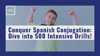 500 Spanish Conjugation Drills [upl. by Pia]