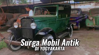 HARTA KARUN MOBIL ANTIK DI YOGYAKARTA  ADA PULUHAN MOBIL LANGKA [upl. by Ammon]