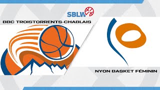 SBL Women I Day 17 BBC TroistorrentsChablais vs NYON [upl. by Glenine483]