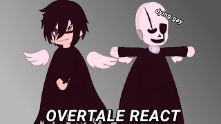 OVERTALE REACT to GASTER [upl. by Elokcin]