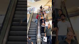 Warmala prank escalator funny prank video 😡🤪 shorts prank shortsfeed foryou escalator [upl. by Reniti]