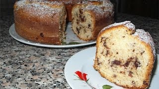 Ricetta Ciambellone Ricotta e Cioccolato  GiAlQuadrato [upl. by Asilana]