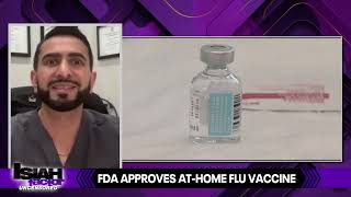 FDA approves at home flu vaccine [upl. by Hannover681]