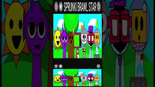 Playing Sprunki Mod Brawl Stars Chaos Unleashedshort sprunki funnyvideo [upl. by Ob]