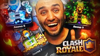 7 8 ve 9 ARENA Ä°Ã‡Ä°N EN Ä°YÄ° DESTELER  Clash Royale [upl. by Neiht]