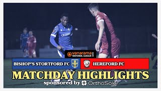 Matchday Highlights  Bishops Stortford FC vs Hereford FC  Vanarama National League North [upl. by Gerald]