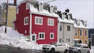 After major snowfall in St Johns [upl. by Burnside]