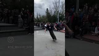 Mitch Gladue  a few best tricks beat the heat 2024 skateboarding beattheheat industry skate [upl. by Nodlehs593]