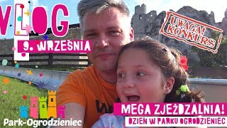 🎢 MEGA ZJEŻDŻALNIA  🎡 DZIEŃ W PARKU OGRODZIENIEC 🏰 KONKURS [upl. by Jar35]