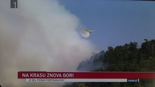 POŽAR KRAS 18 07 2024 [upl. by Templer]