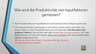 Produktionsfaktoren [upl. by Fabien866]