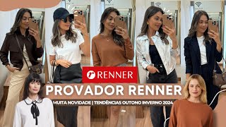 PROVADOR RENNER  15 de desconto em NOVIDADES outono inverno 🍂🤍 [upl. by Geesey]