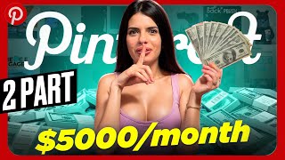 How to Make 5000 Monthly Spending Only 10 Minutes a Day on Pinterest [upl. by Jehoash]