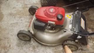 How to fix Honda lawnmower self propel [upl. by Severen565]