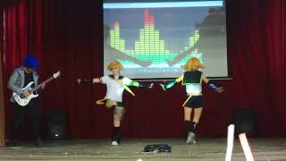 05 KAGAMINE RIN LEN  Remote Control  VOCALOID COSPLAY STAGE [upl. by Thaxter]