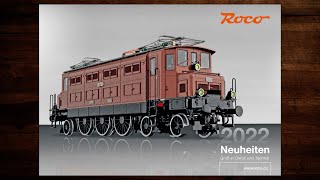 Roco Neuheiten 2022 – Modellbahn Modelleisenbahn Katalog [upl. by Araj]