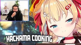 Koe Checks Up On Hachama Cooking [upl. by Ydnelg]