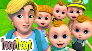 One Little Finger Family Song🖐️  Yes Happy Clap Hands  Kids Songs amp Nursery Rhymes  by TroomTroom [upl. by Grory255]